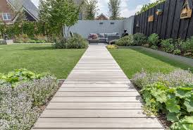 houten vloer tuin