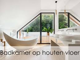 badkamer vloer op hout