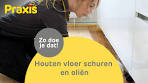 eiken vloer schuren en lakken