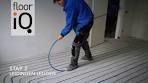 vloerverwarming in bestaande vloer